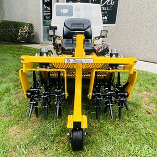 Front mount aerator discount for zero turn mowers